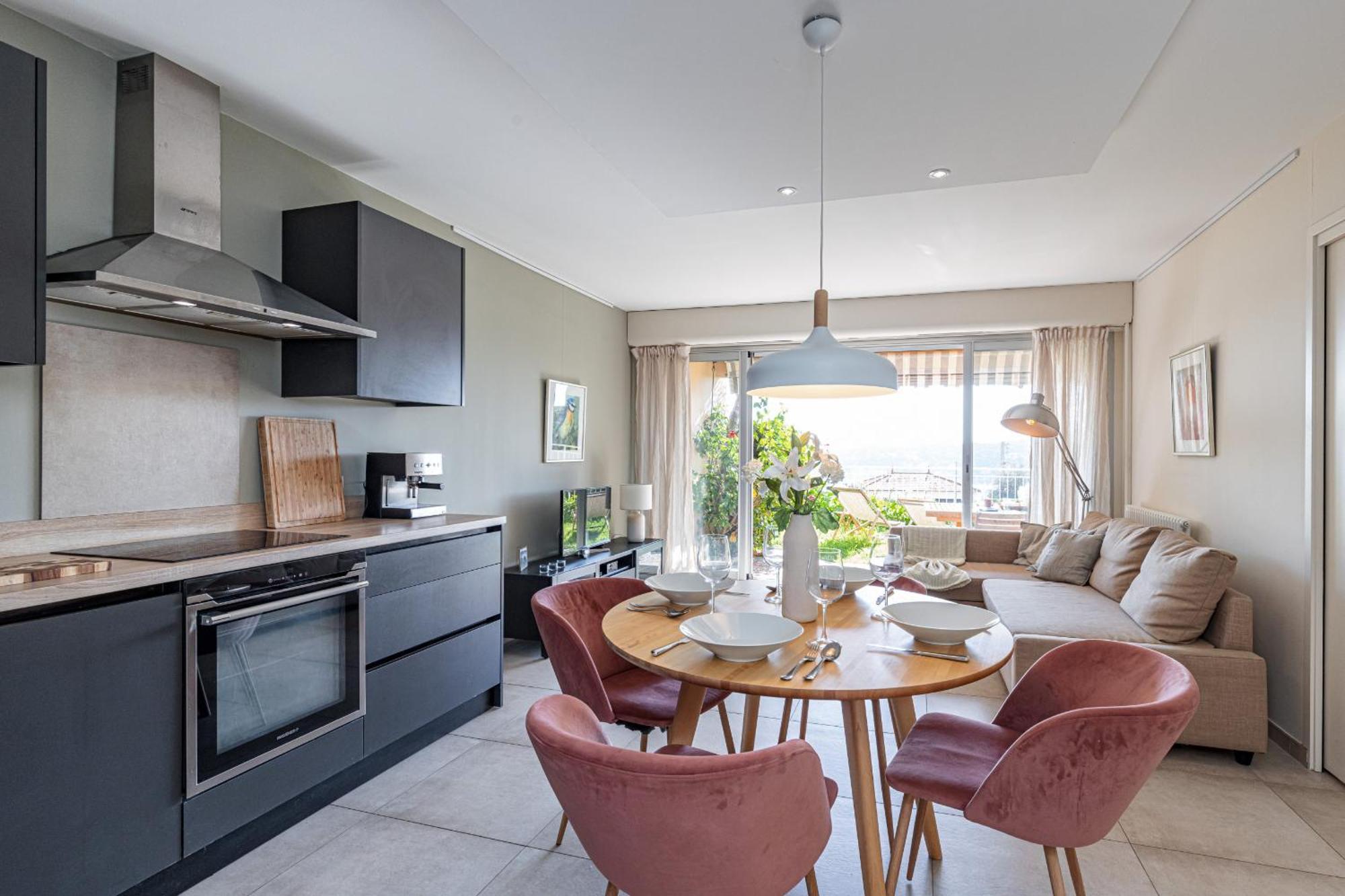 2 Bdr Villefranche-Sur-Mer Sea View Parking And Swimming Pool Екстериор снимка