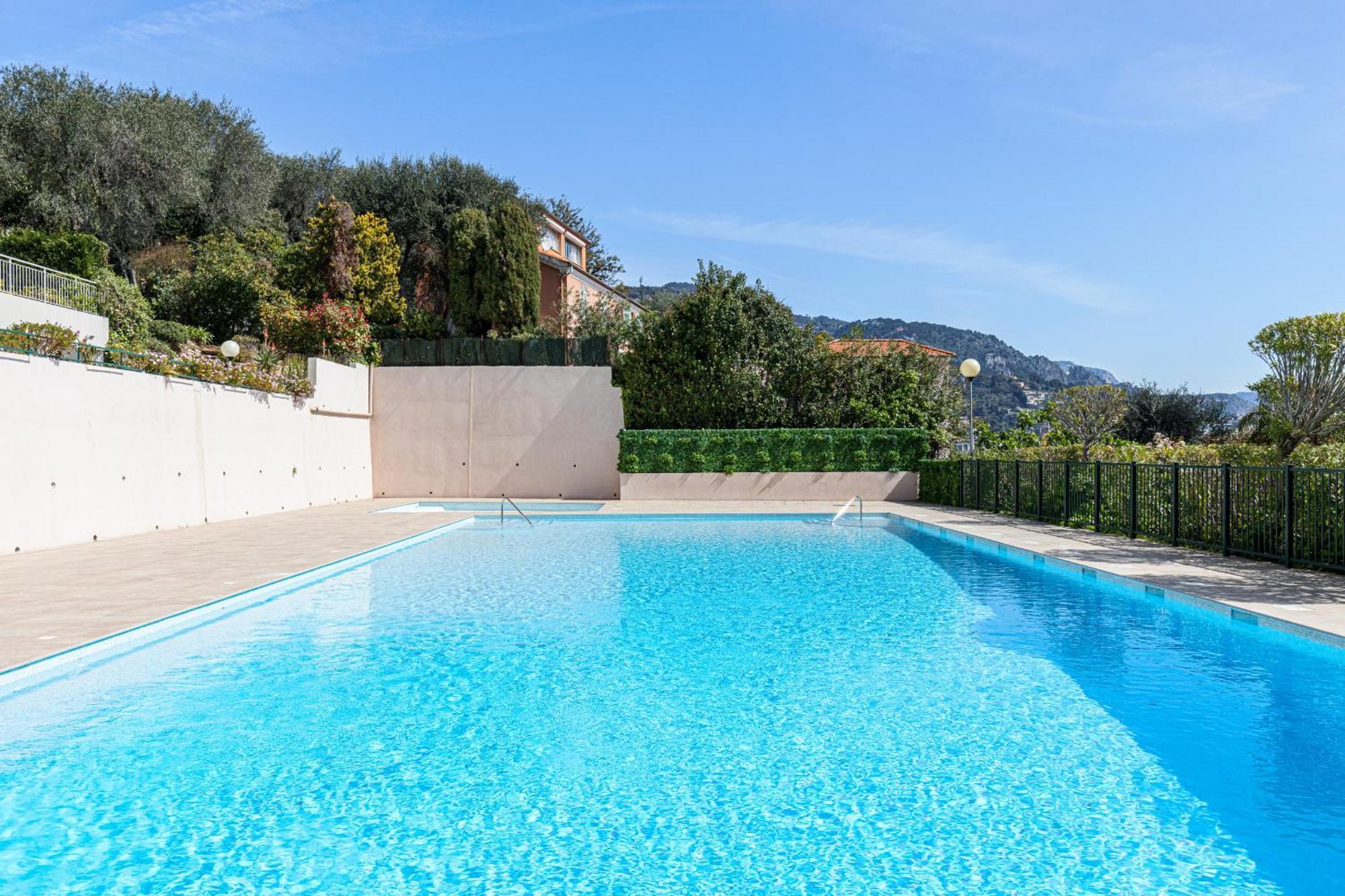 2 Bdr Villefranche-Sur-Mer Sea View Parking And Swimming Pool Екстериор снимка