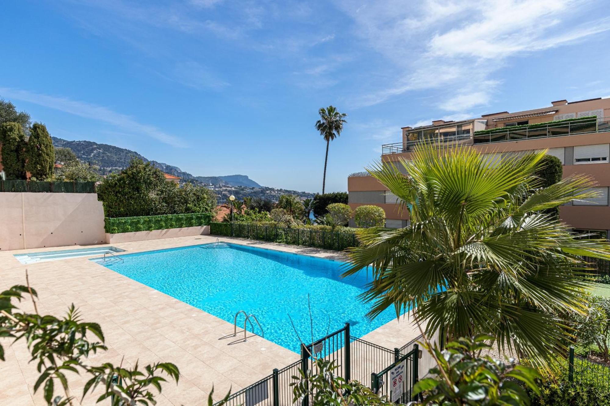 2 Bdr Villefranche-Sur-Mer Sea View Parking And Swimming Pool Екстериор снимка