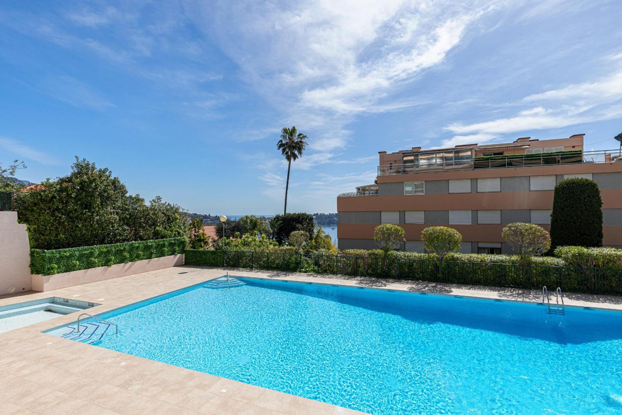 2 Bdr Villefranche-Sur-Mer Sea View Parking And Swimming Pool Екстериор снимка